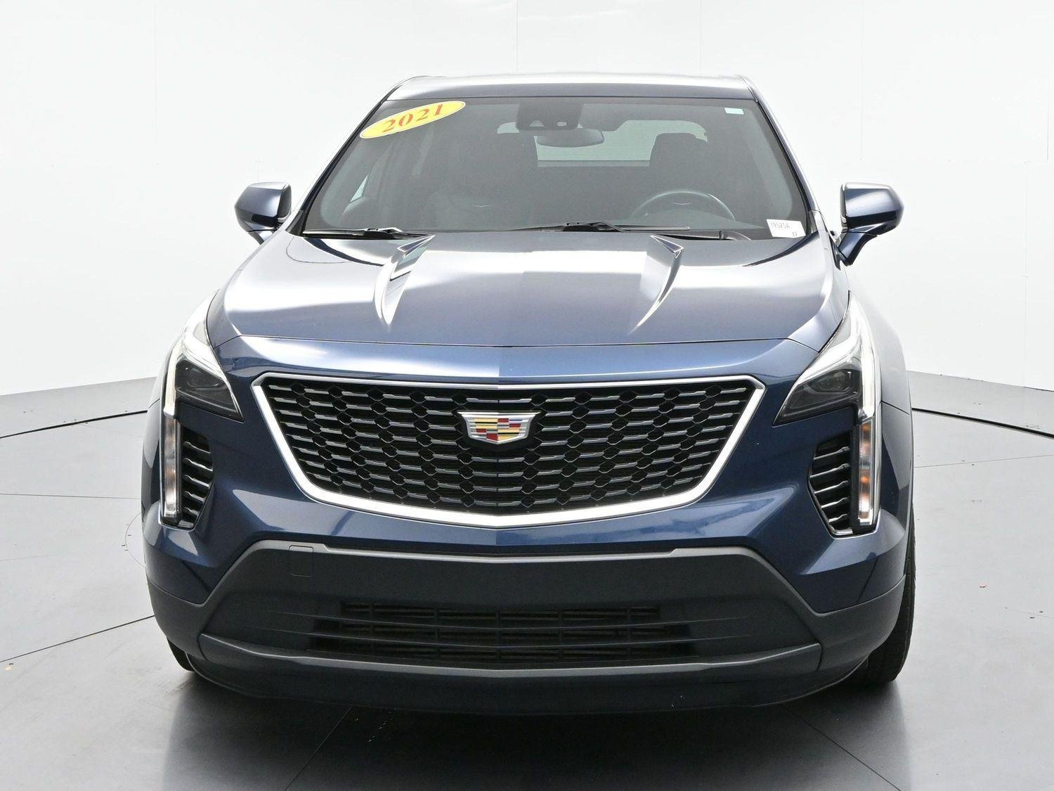 Used 2021 TWILIGHT BLUE METALLIC Cadillac AWD Luxury image 2