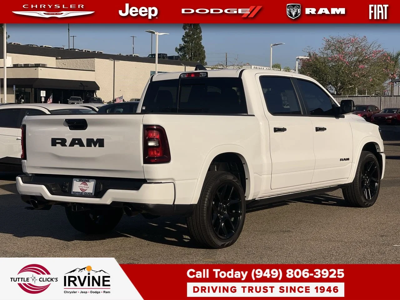 Used 2026 Bright White Clearcoat Ram Laramie image 15