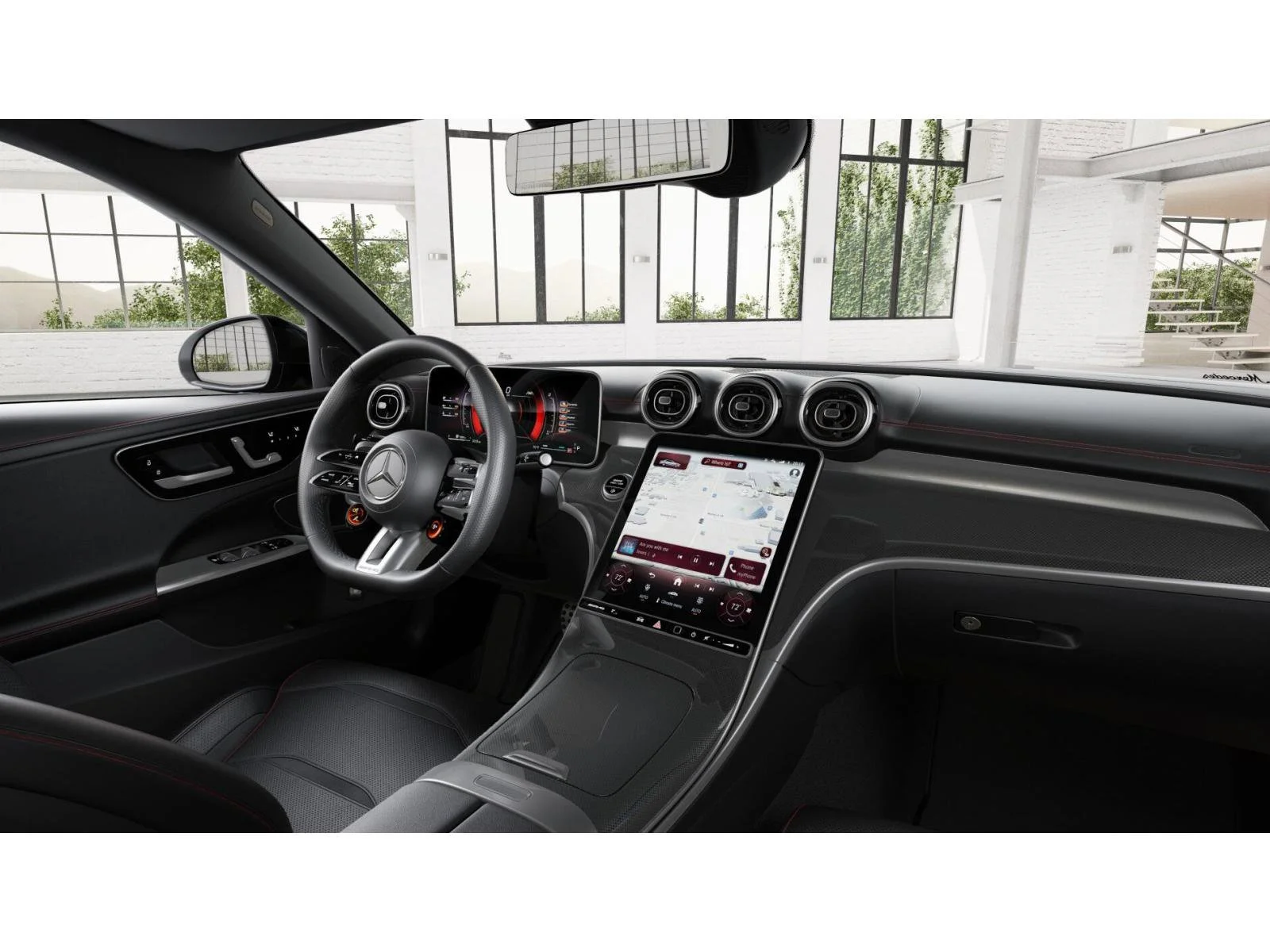 New 2026 POLAR WHITE Mercedes-Benz AMG® C 43 image 7