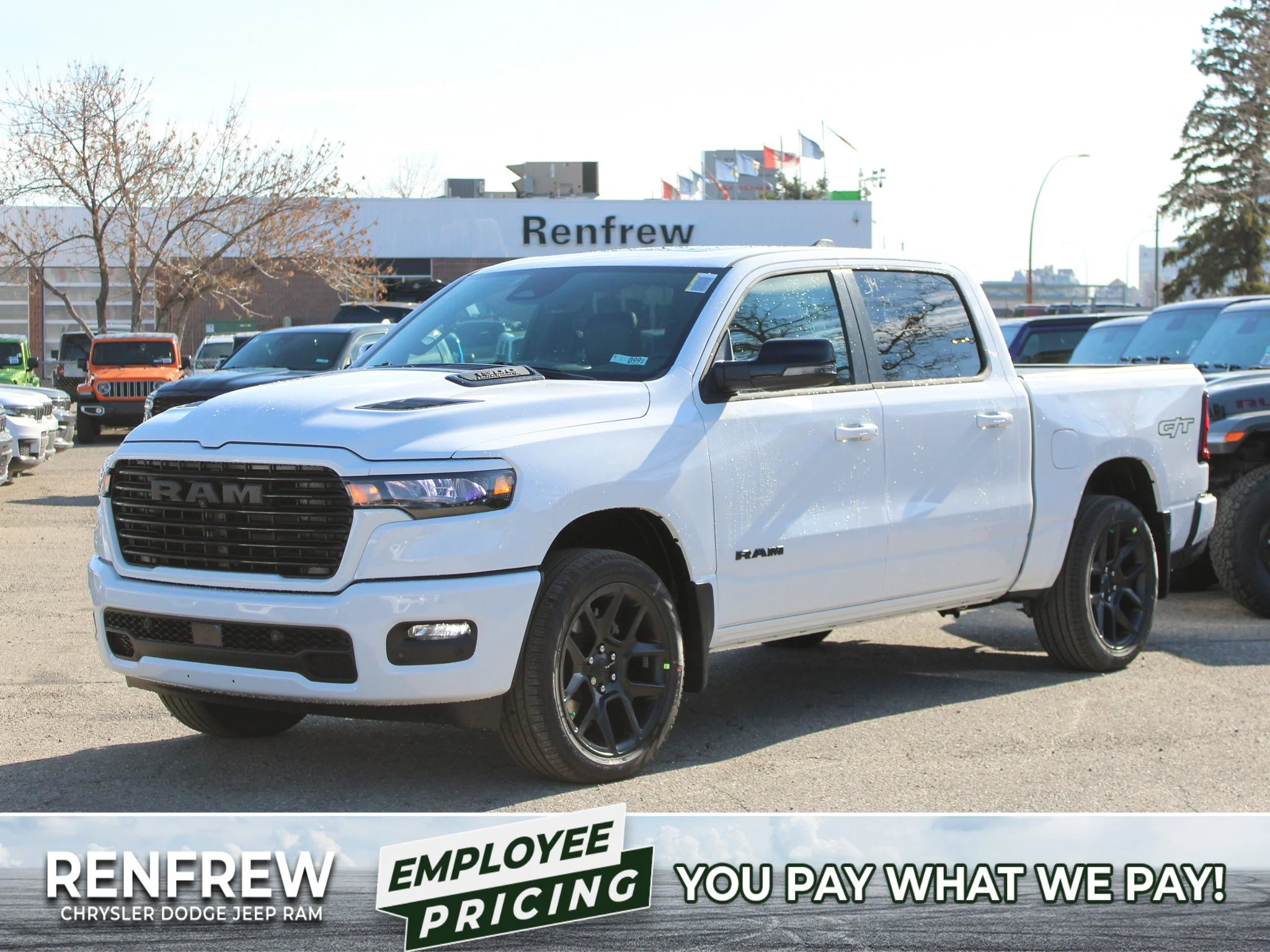 New 2026 White RAM Sport* image 1