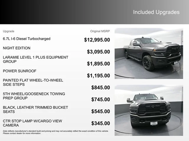 New 2026 Granite Crystal Metallic Clear-Coat Exterior Paint RAM Laramie image 4
