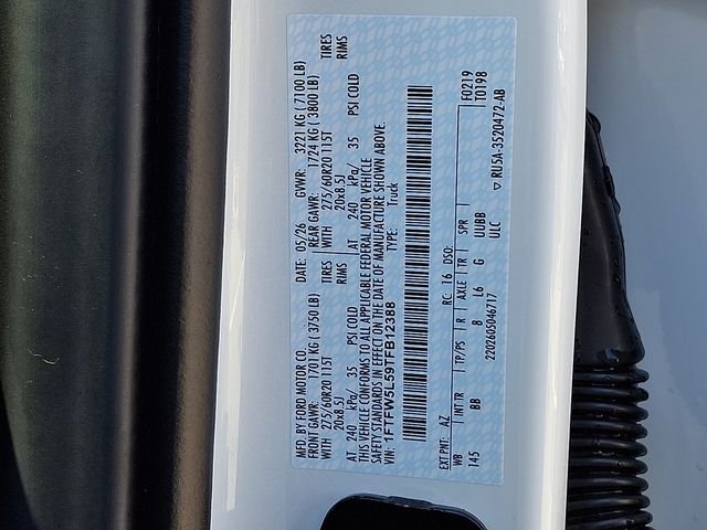 New 2026 Star White Metallic Tri-Coat Ford Lariat® image 27