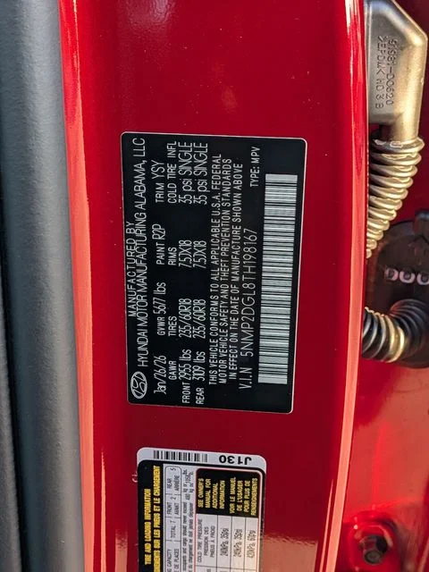 New 2026 Red Hyundai SEL image 24