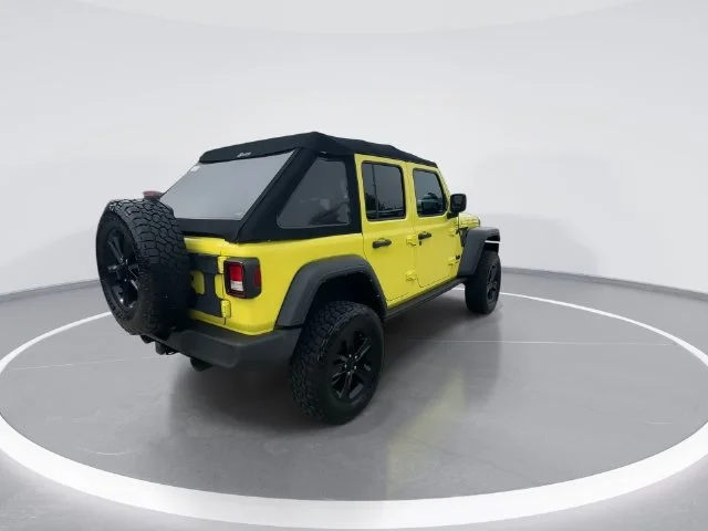 Used 2023 Yellow Jeep Sport image 7