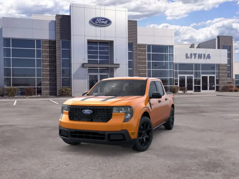 New 2026 Orange Fury Metallic Tri-Coat Ford XLT image 2