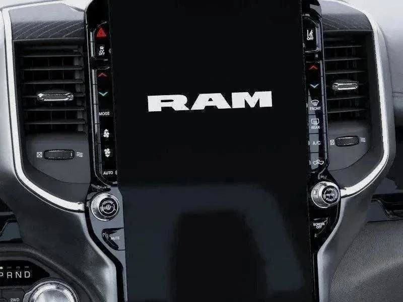 New 2026 Bright White Clear-Coat Exterior Paint RAM Laramie image 95