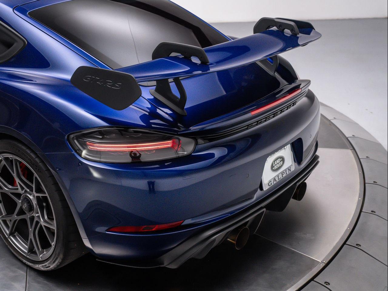 Used 2024 Gentian Blue Metallic Porsche GT4 RS image 30