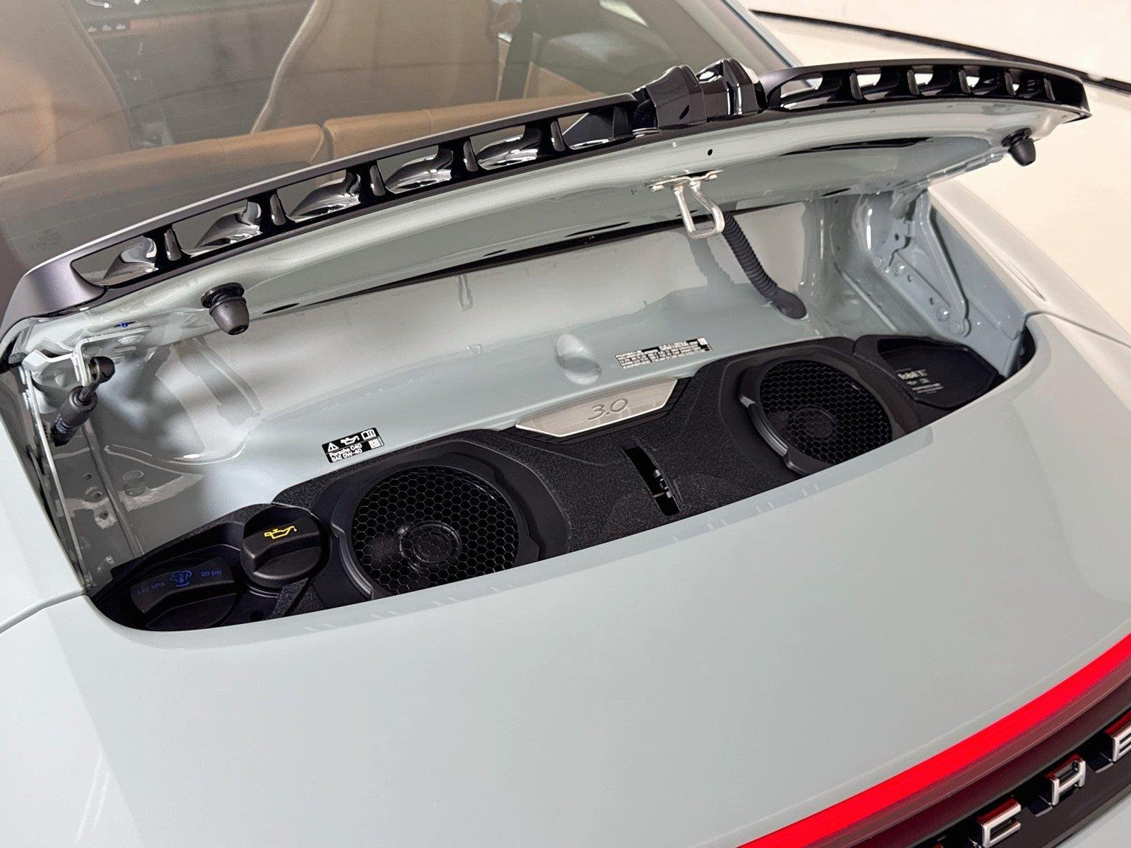 Used 2025 Shade Green Metallic Porsche Carrera | Surround View | Sport Exhaust | BOSE | Classic Wheels image 25