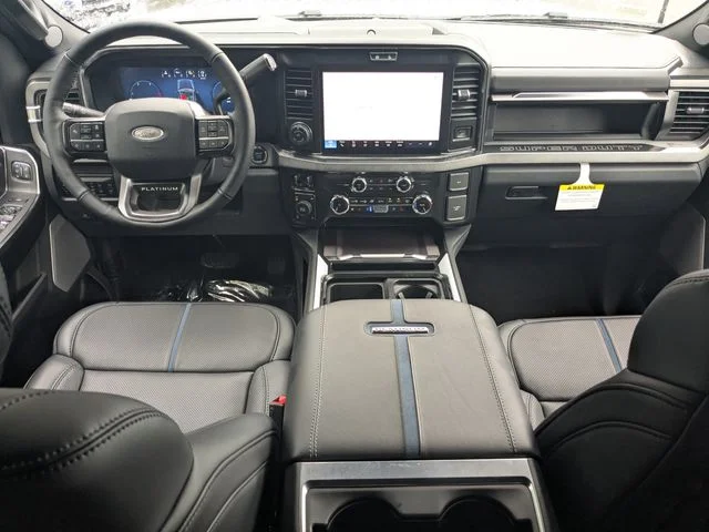 New 2026 Glacier Gray Metallic Tri-Coat Ford F-250® Platinum® image 13