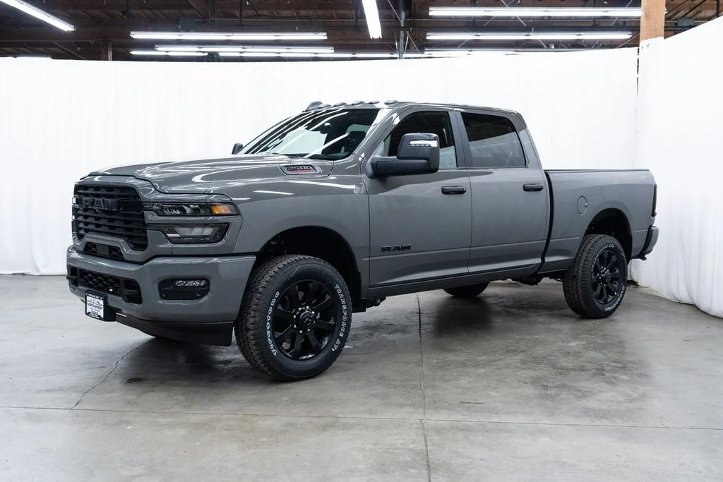 New 2026 Ceramic Gray Clear-Coat Exterior Paint RAM Big Horn image 3