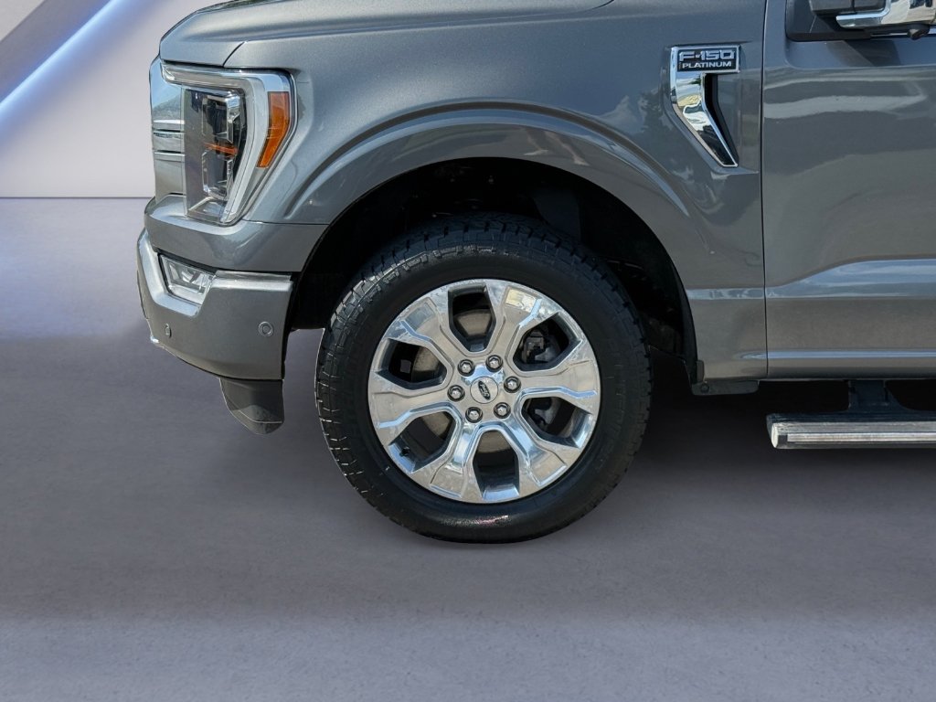 Used 2021 Carbonized Gray Metallic Ford Platinum image 9