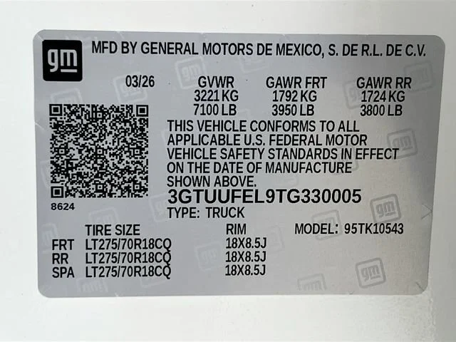 2026 GMC Sierra 1500 AT4X - Photo 20