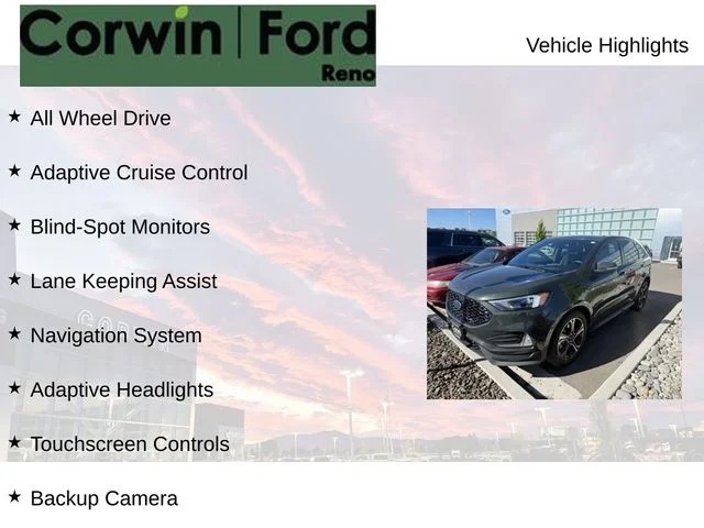 Certified Used 2022 Green Metallic Ford ST image 7