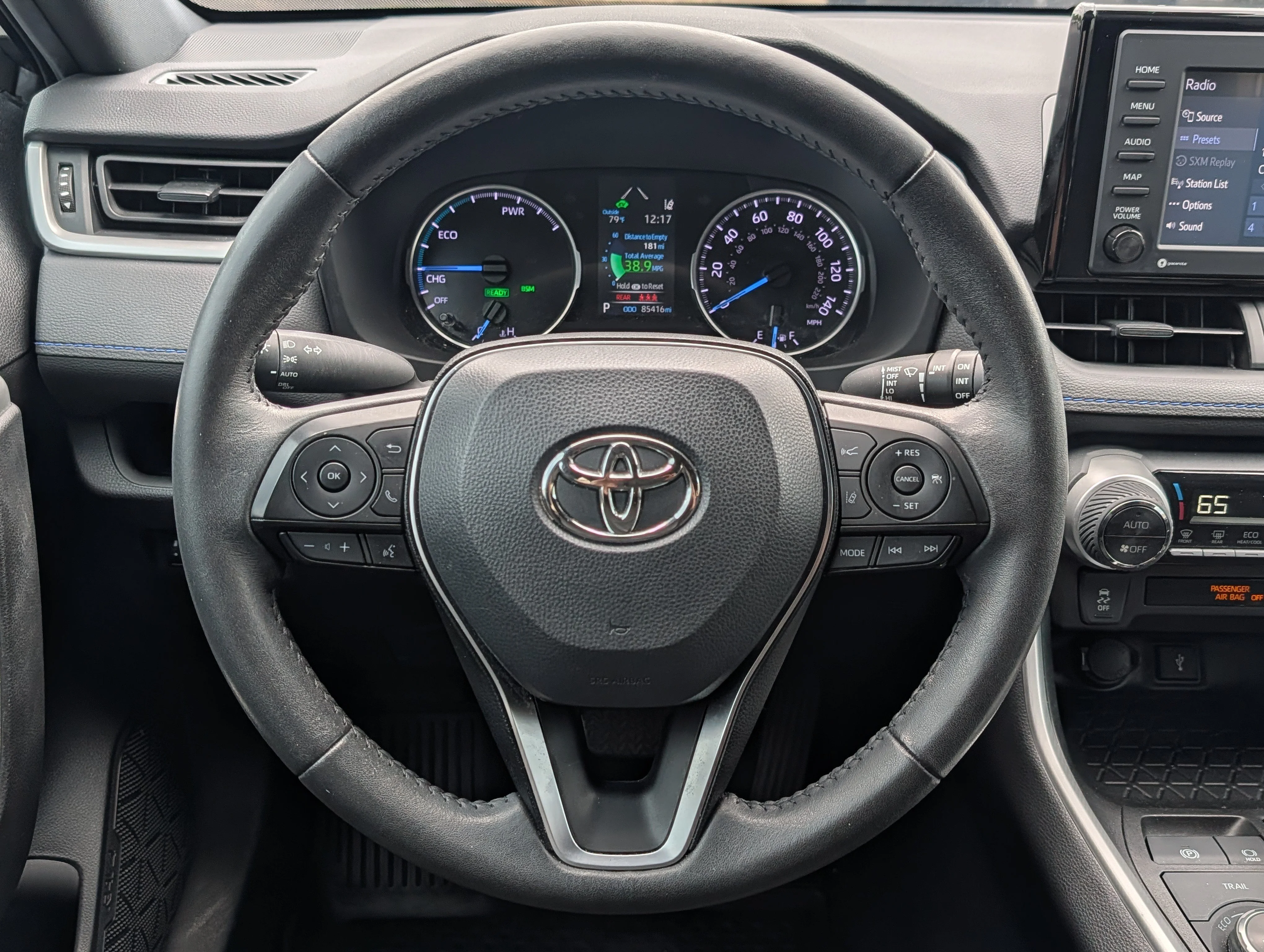 Used 2022 Magnetic Gray Metallic Toyota Hybrid SE image 19