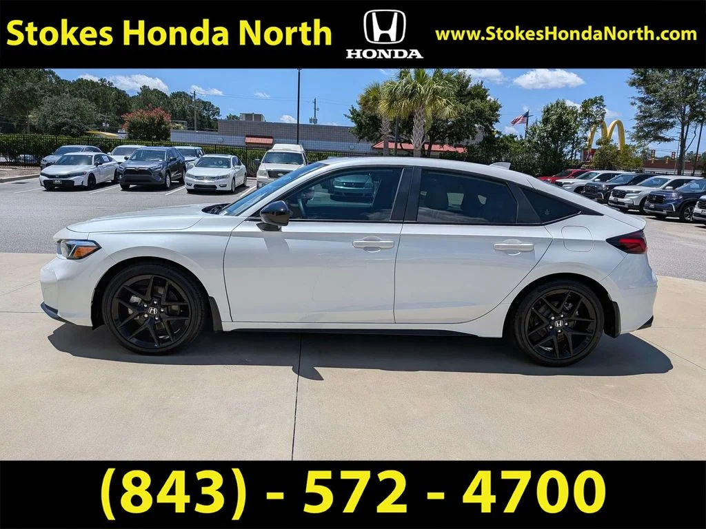 Certified Used 2025 White Honda Sport image 9