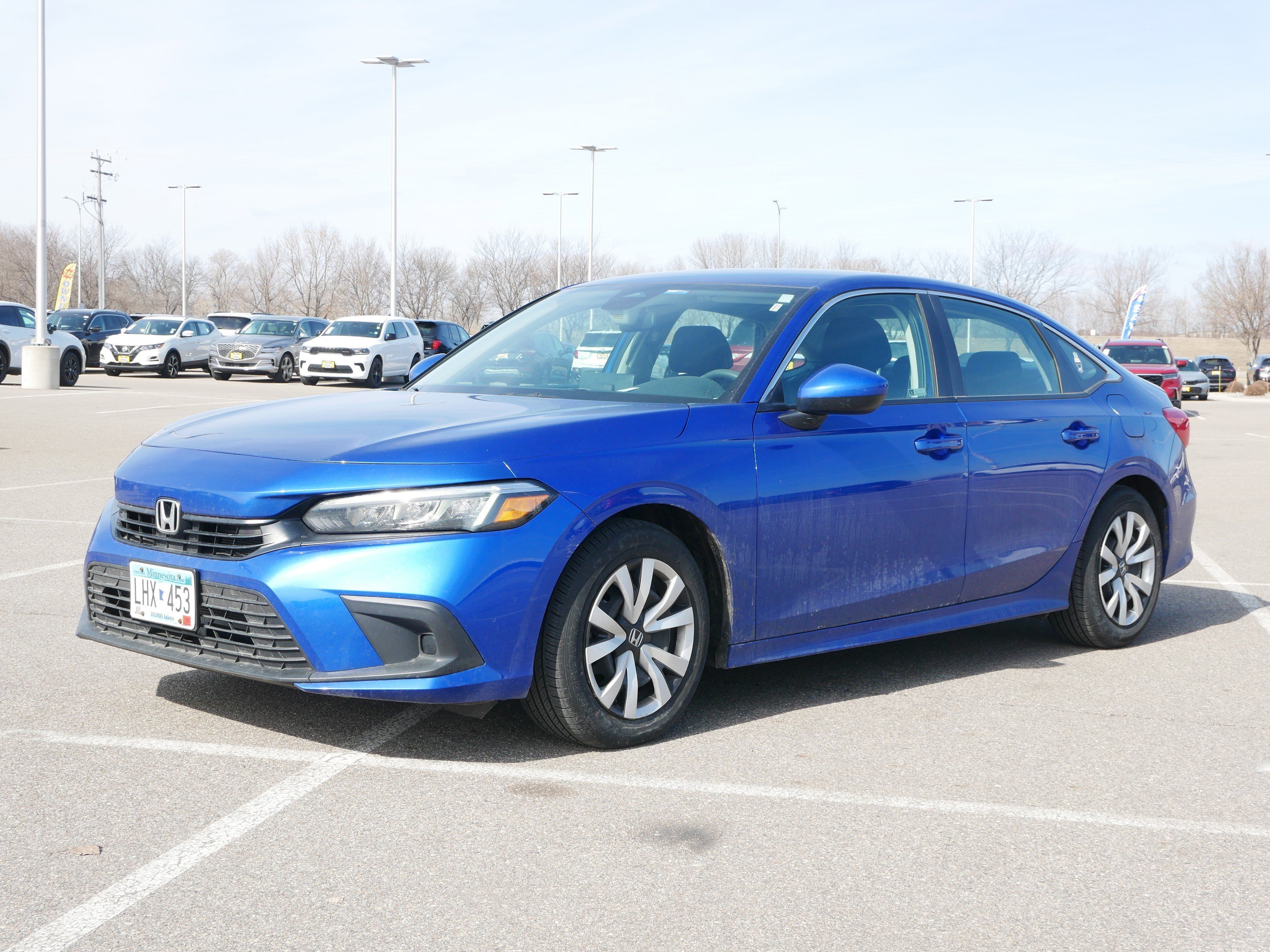 Used 2023 Honda Civic LX with VIN 2HGFE2F23PH542491 for sale in Waite Park, Minnesota