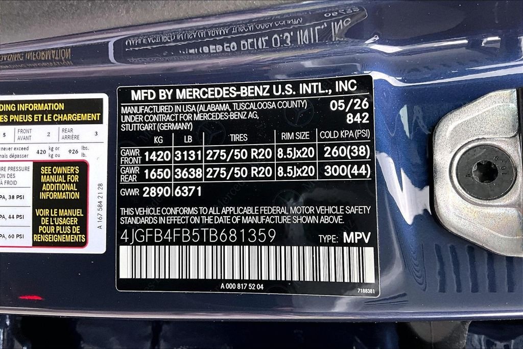 New 2026 Twilight Blue Metallic Mercedes-Benz GLE 350 image 13
