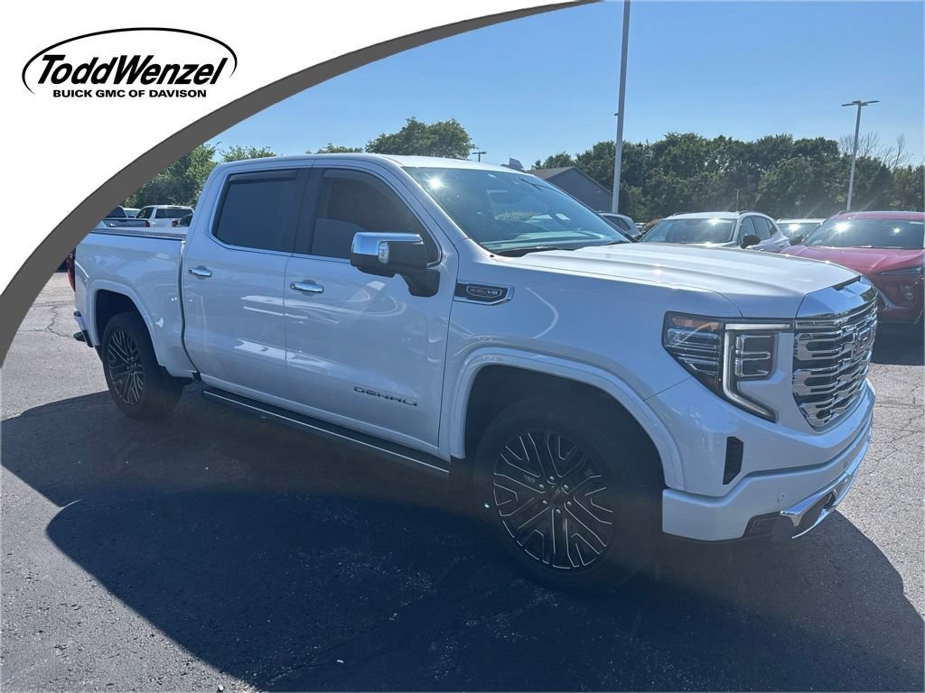 Certified Used 2024 White Frost Tricoat GMC Denali image 1