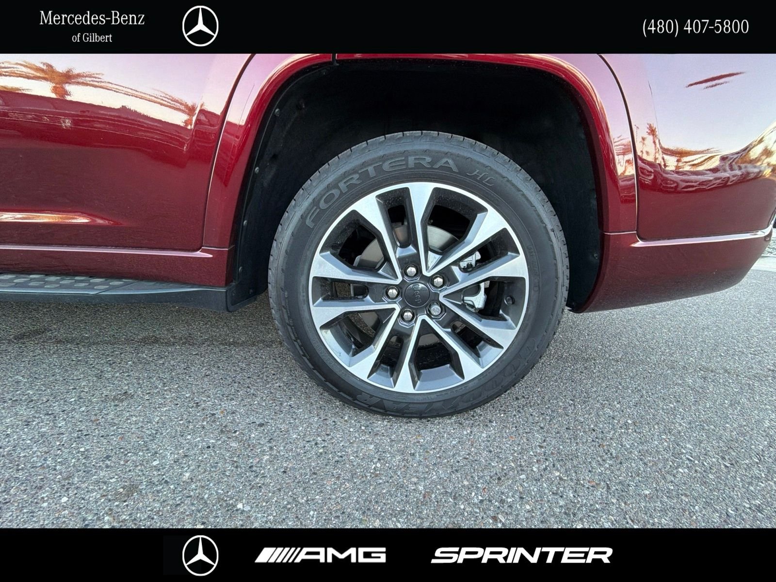Used 2021 Red Jeep Overland image 10