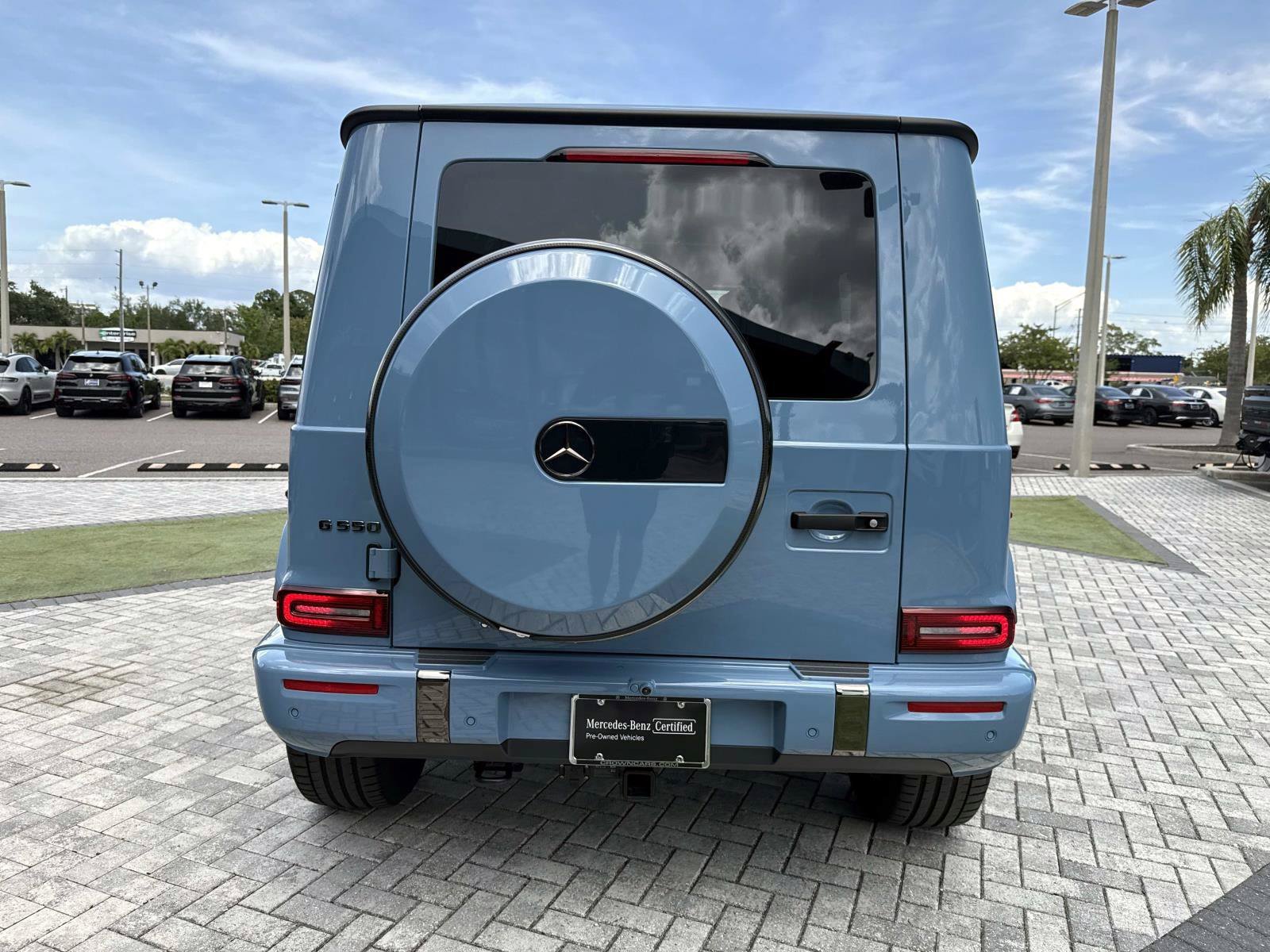 Certified Used 2026 MANUFAKTUR Signature China Blue Mercedes-Benz G 550 image 9