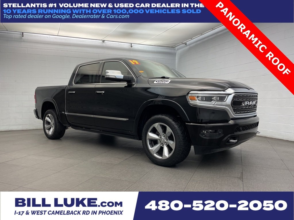 Pre-Owned 2019 Ram 1500 Limited 4D Crew Cab in Phoenix #DN73520A