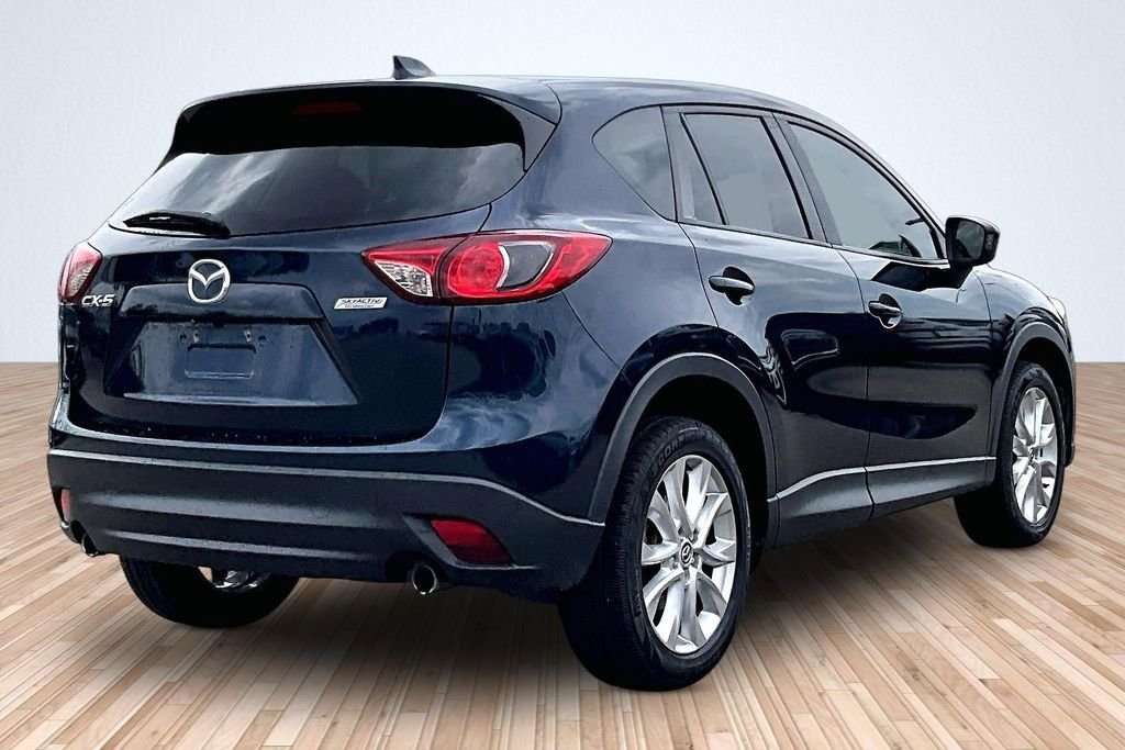 Used 2015 Blue Mazda Grand Touring image 2