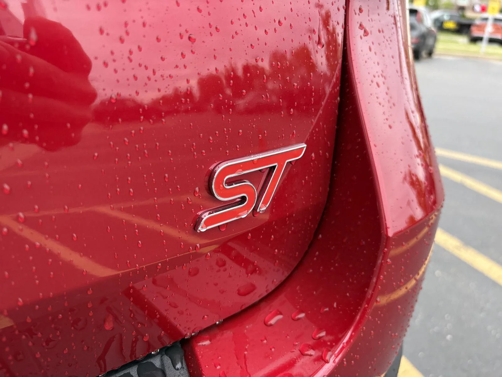 New 2026 Rapid Red Metallic Tinted Clearcoat Ford ST image 7