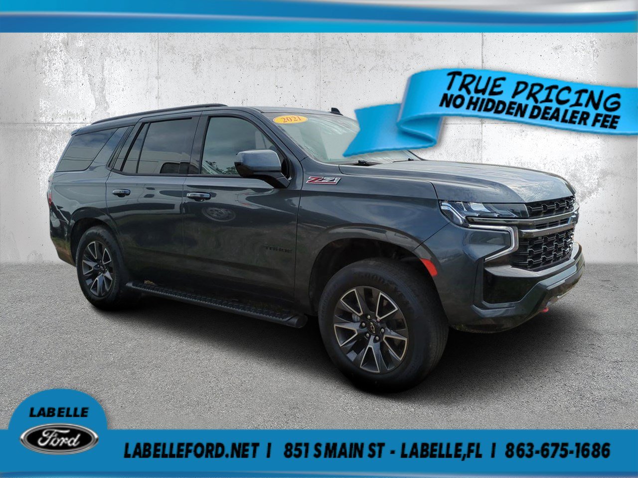 Used 2021 Shadow Gray Metallic Chevrolet Z71 image 1