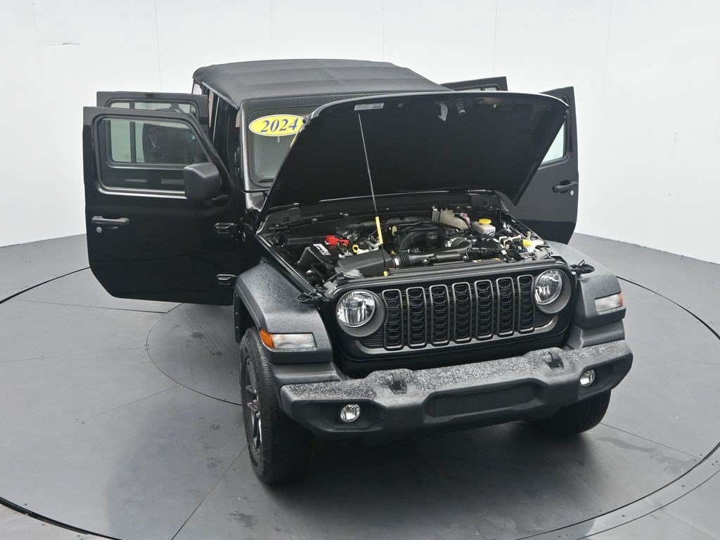 Used 2024 Black Clearcoat Jeep Sport S image 42
