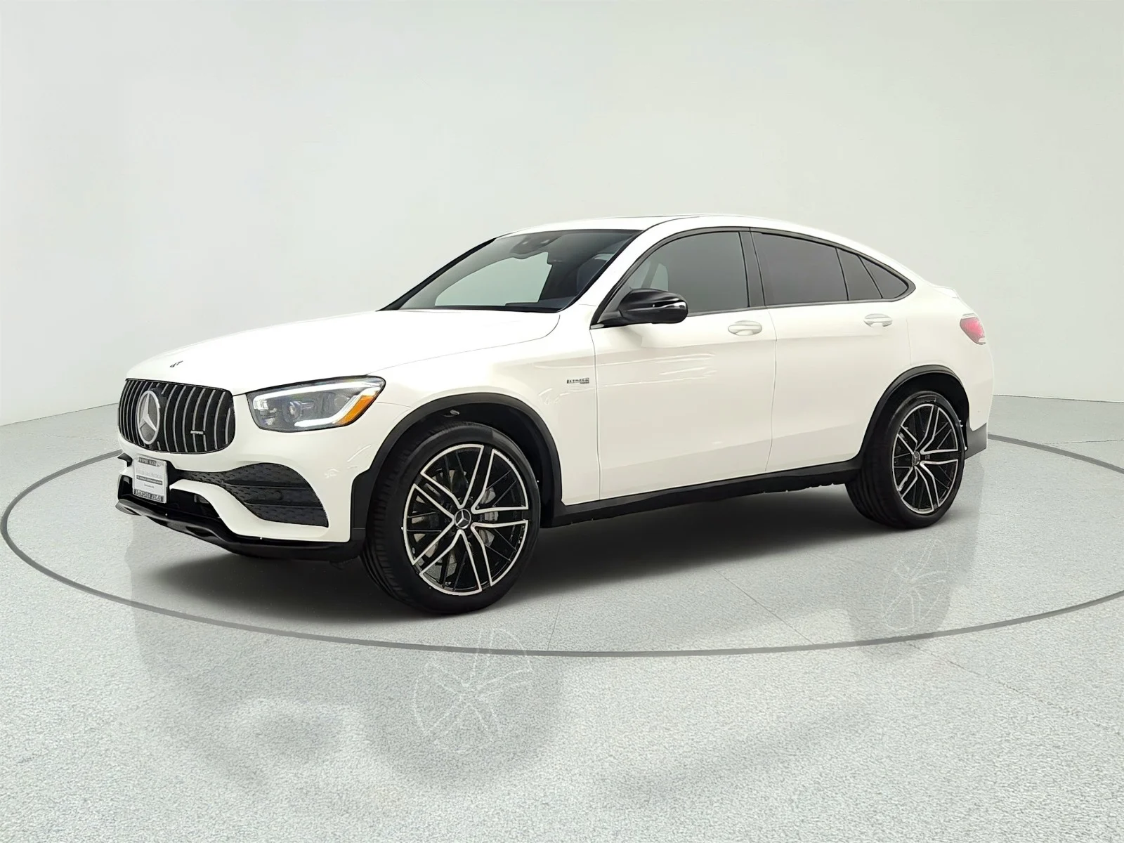 Used 2023 Polar White Mercedes-Benz AMG® GLC 43 4MATIC Coupe image 1