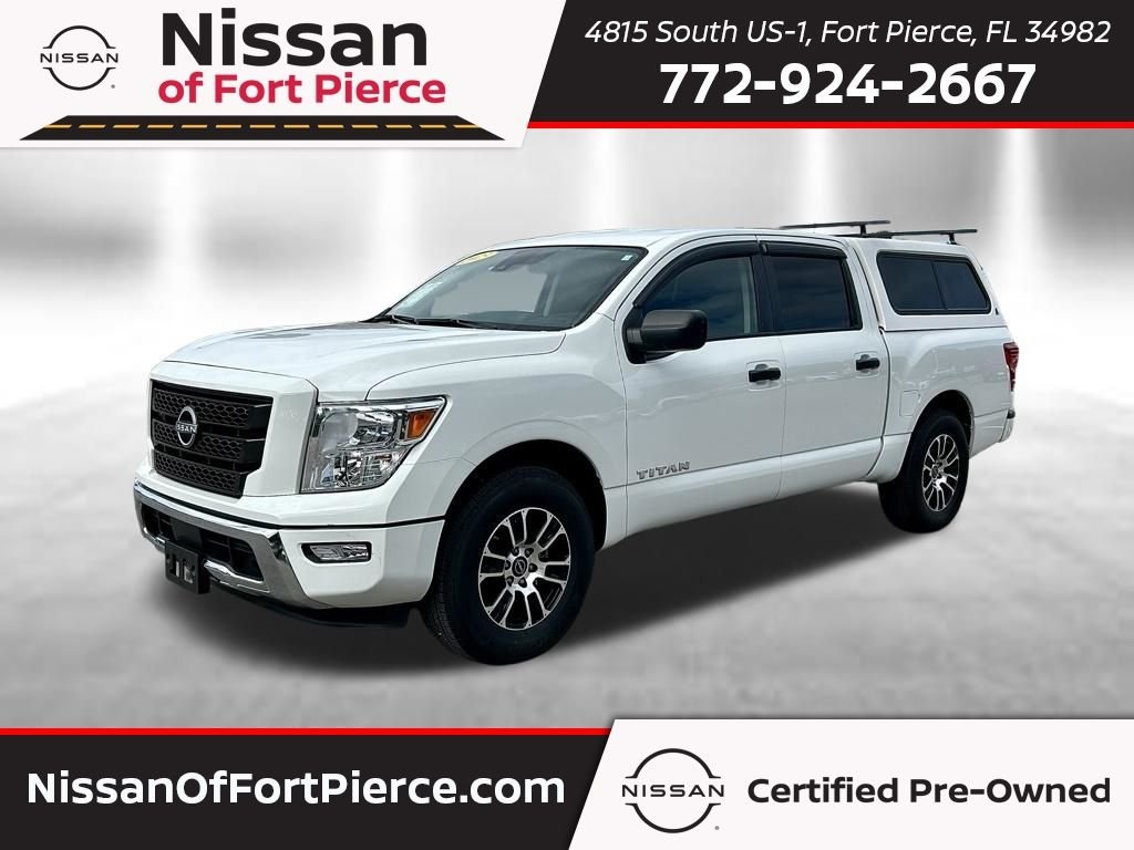 Used 2023 White Nissan SV image 1
