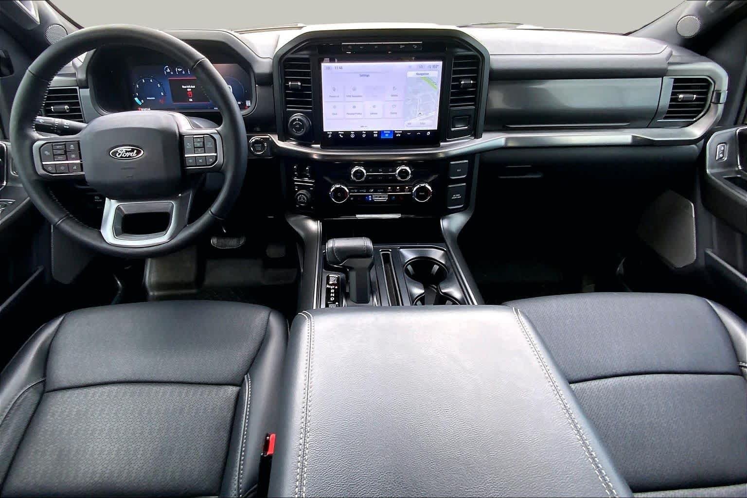 Used 2024 Iconic Silver Metallic Ford LARIAT image 14