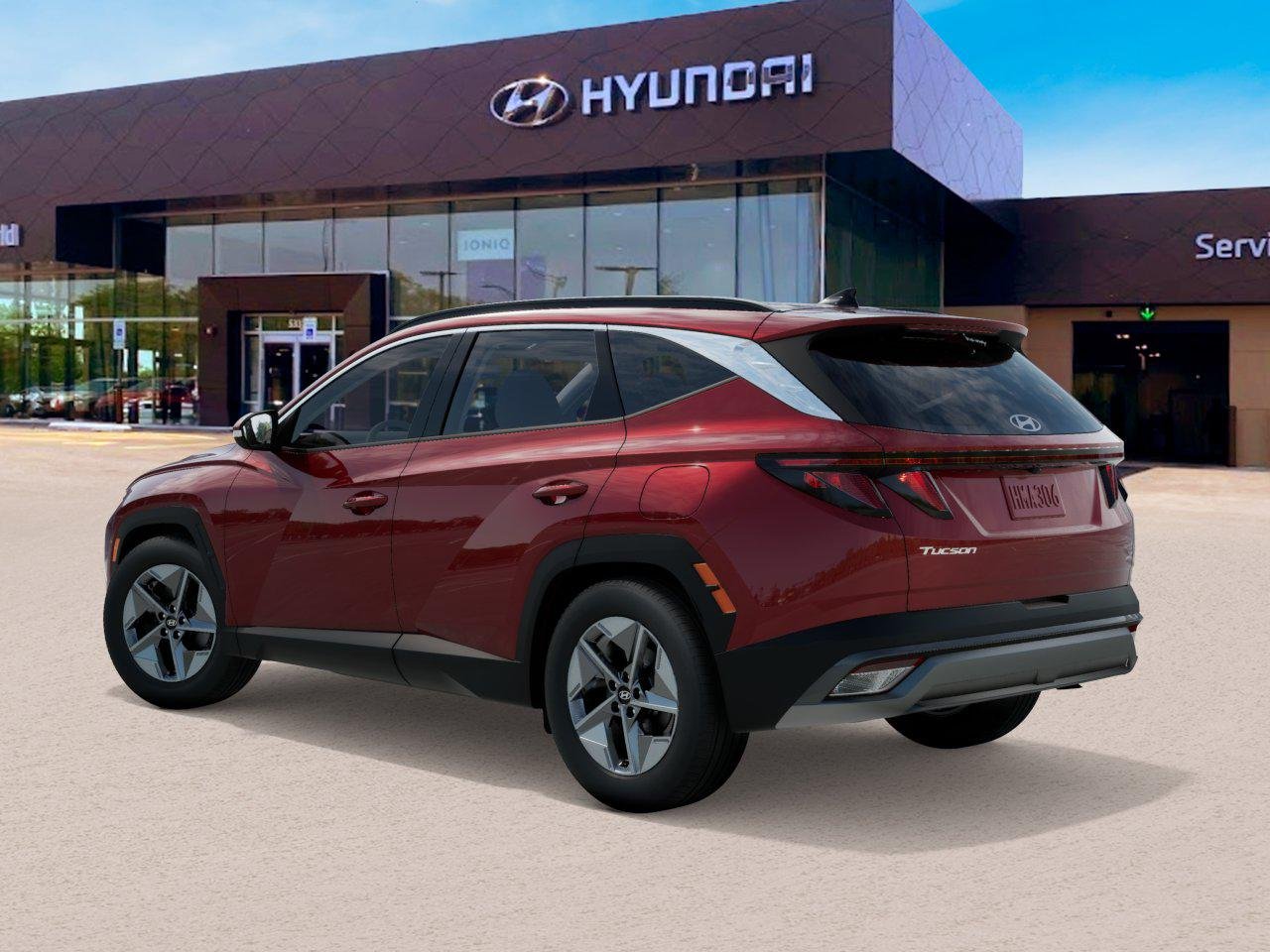 New 2026 Ultimate Red Hyundai SEL FWD image 5