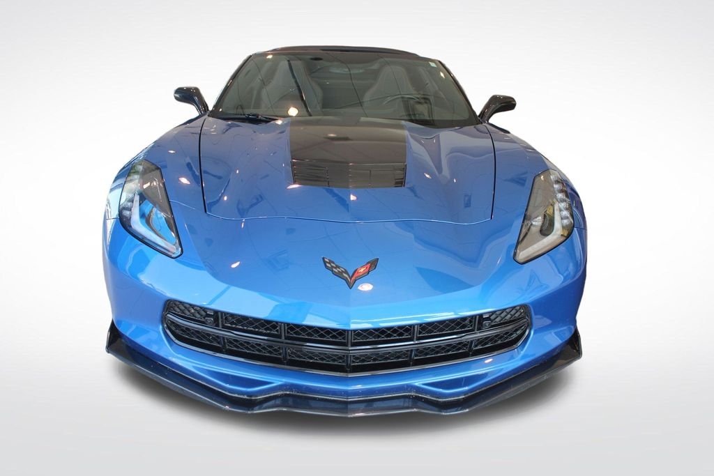 Used 2016 Blue Chevrolet Stingray Z51 image 8