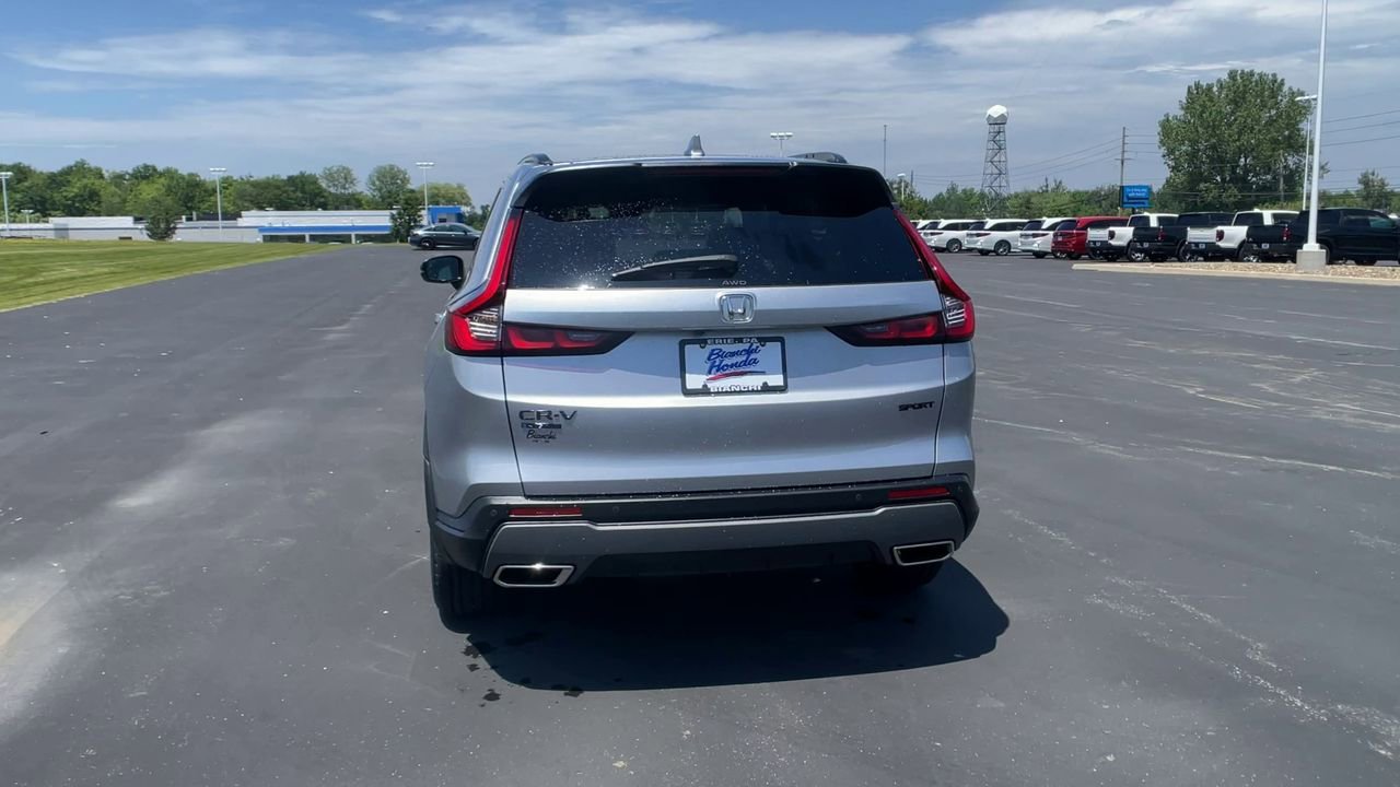 New 2026 Solar Silver Metallic Honda AWD Sport-L Hybrid image 7