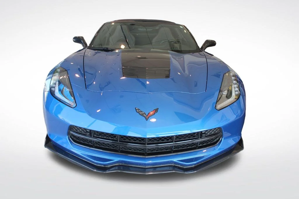 Used 2016 Blue Chevrolet Stingray Z51 image 8