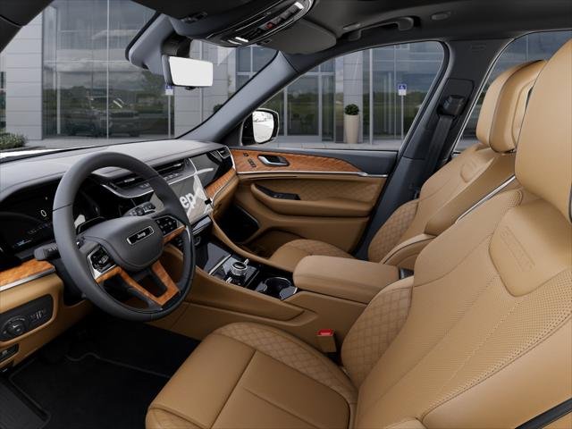 New 2026 Diamond Black Crystal Pearl-Coat Exterior Paint Jeep Summit image 48