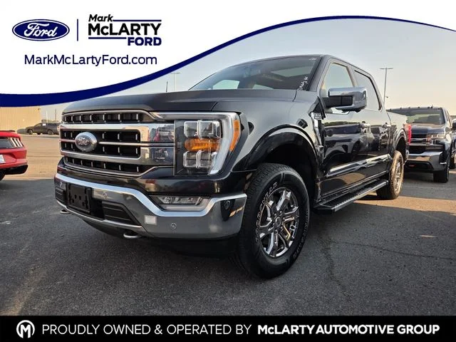 Used 2021 Black Ford Lariat image 1
