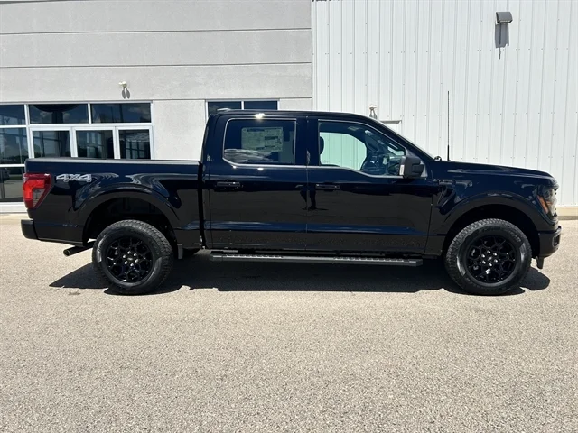 New 2026 Agate Black Metallic FORD XLT image 3