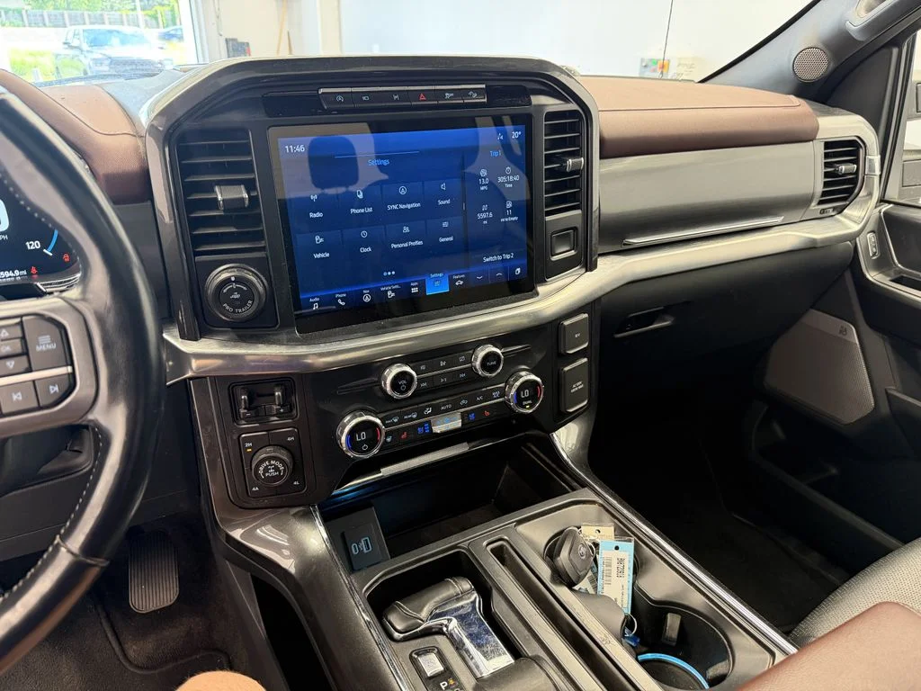Certified Used 2021 Black Ford Lariat image 24