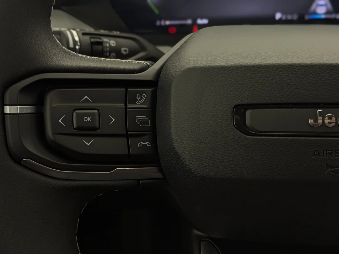 New 2026 Black Jeep Limited - - Panoramic Sunroof - Leatherette Seats - Power Liftgate - Wireless Charge & More! image 17
