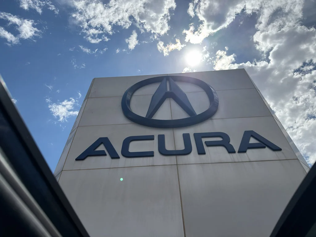 Certified Used 2023 Liquid Carbon Metallic Acura SH-AWD with A-Spec Package image 2