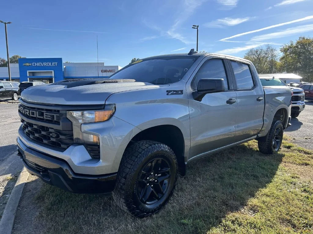 Used 2024 Sterling Gray Metallic Chevrolet Custom Trail Boss image 7