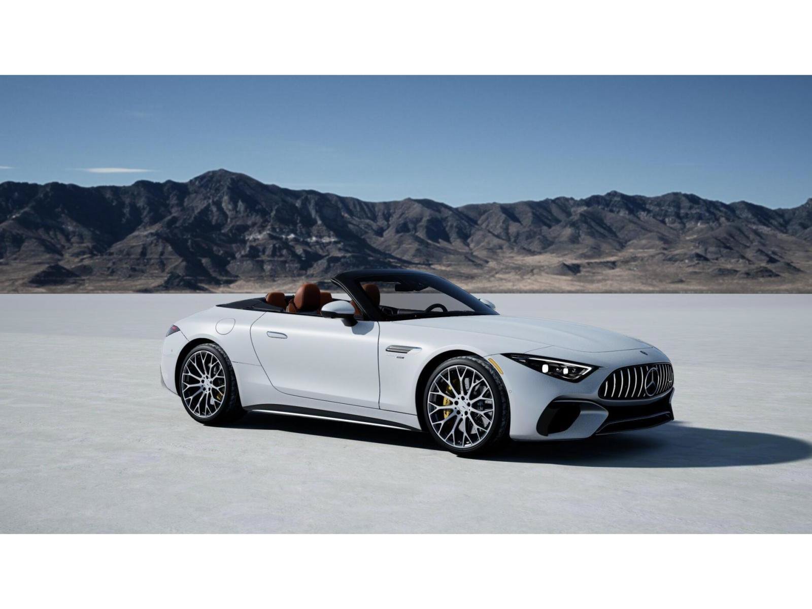 New 2026 MANUFAKTUR Moonlight White Metallic Mercedes-Benz SL 63 AMG® image 12