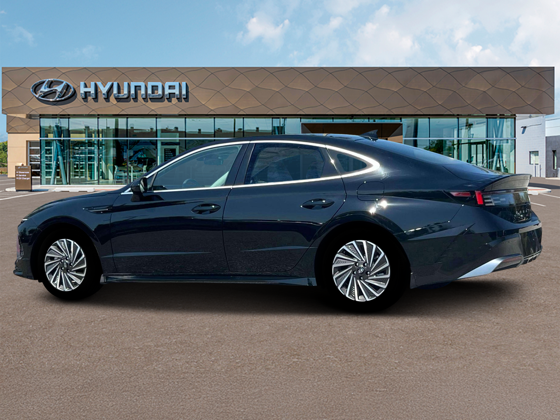 New 2025 Black Hyundai SEL image 4