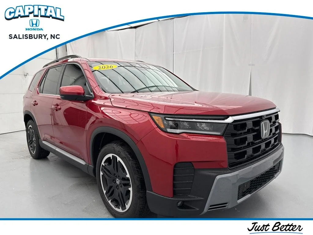 New 2026 Radiant Red Metallic II Honda Touring image 1