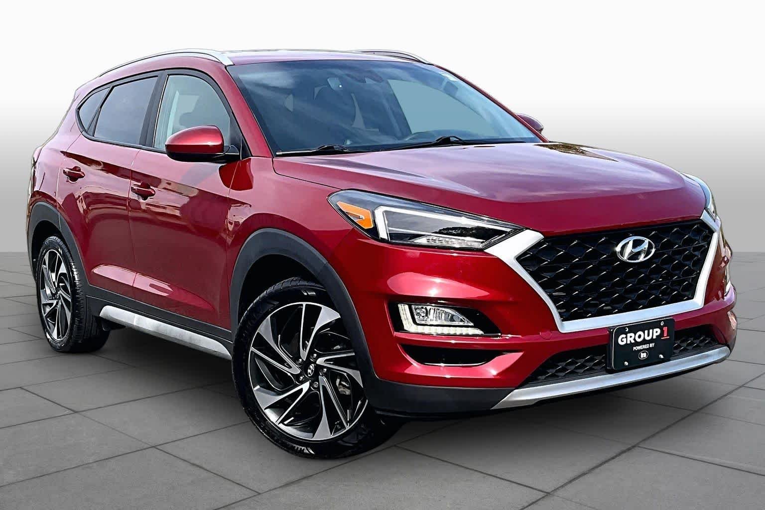 Used 2021 Red Crimson Hyundai Sport image 3