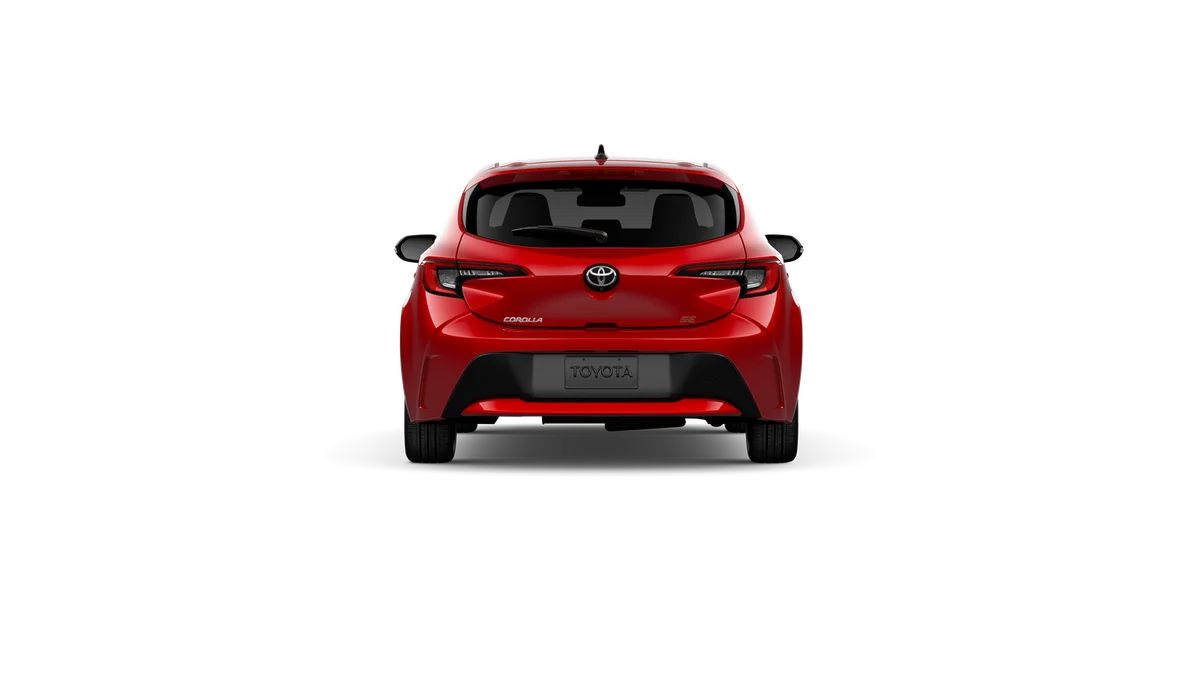 New 2027 Finish Line Red Toyota SE image 8