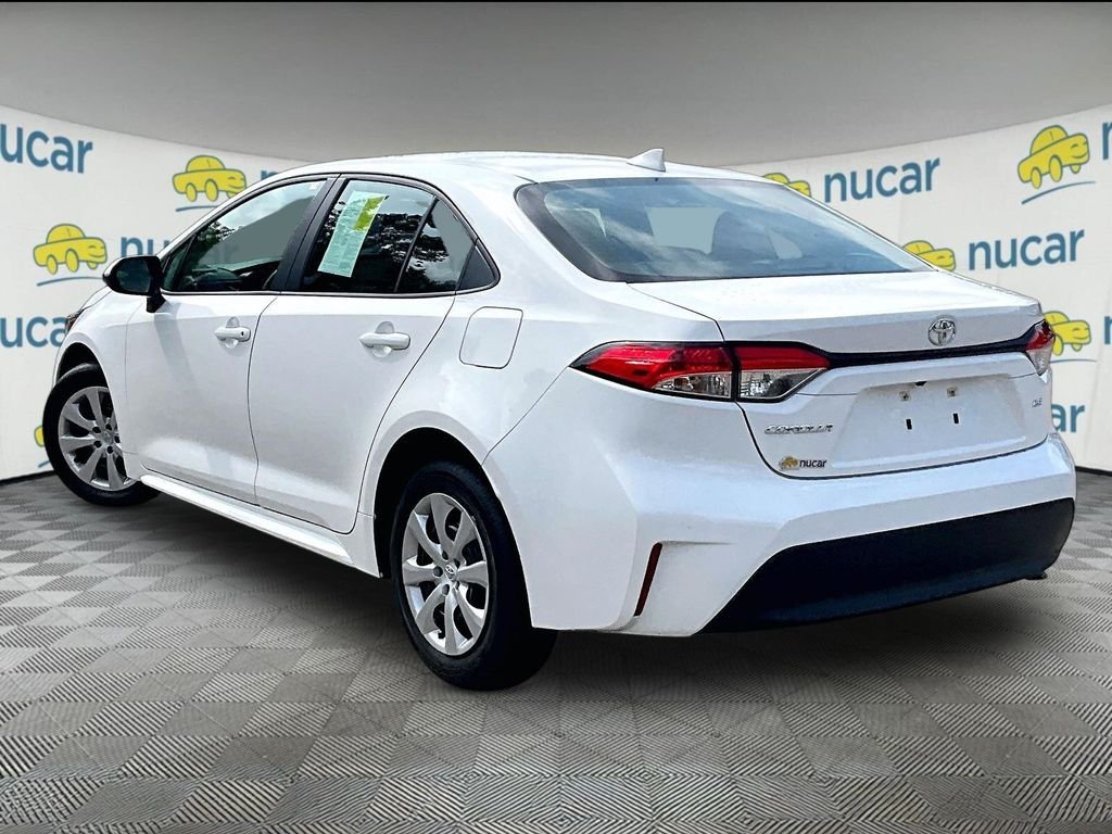 Certified Used 2024 White Toyota LE image 4
