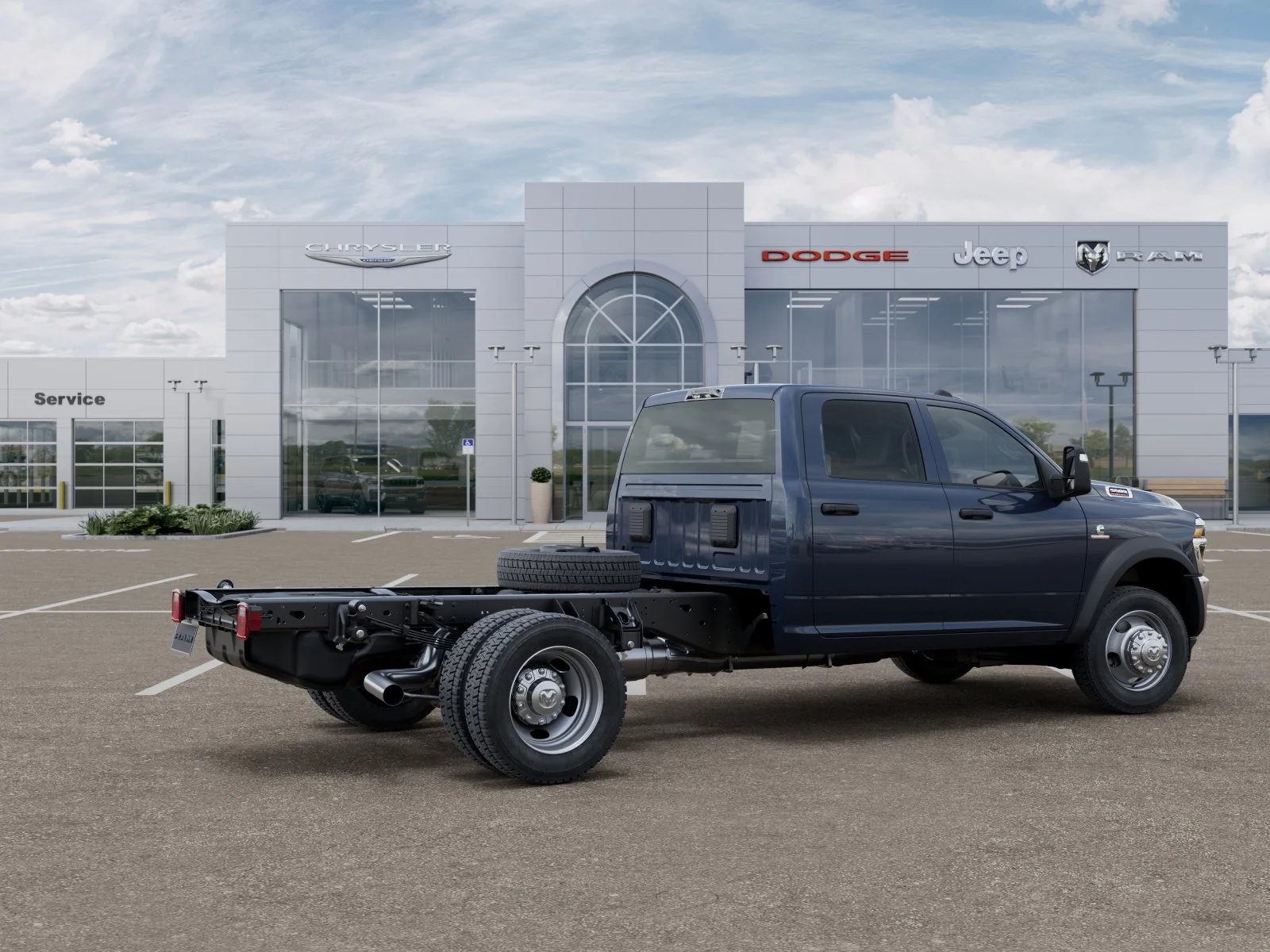 New 2026 Forged Blue Metallic Exterior Paint RAM Tradesman image 30